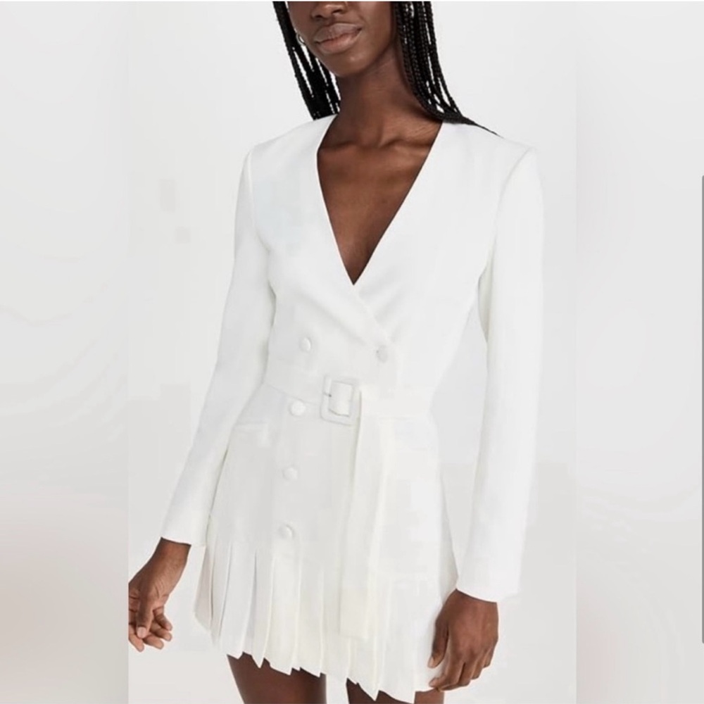 Amanda Uprichard Classic White Dress